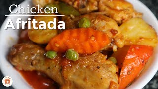 Chicken Afritada Recipe  Afritadang Manok  Quick and Easy To Follow [upl. by Riordan792]