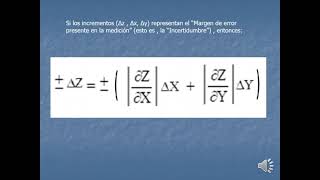 Mediciones indirectas Propagación del error [upl. by Newhall996]