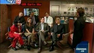 NCIS Cast on The Early Show  220909  part 3 [upl. by Ketti978]