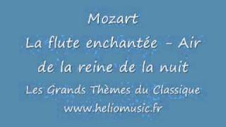 Mozart La flute enchantée  Air de la reine de la nuit [upl. by Ahsytal]