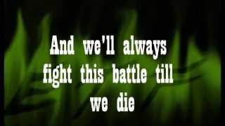 Until We Die  Escape The fate Lyrics [upl. by Ronal]