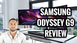 Samsung Odyssey Neo G9 Review [upl. by Hasen731]