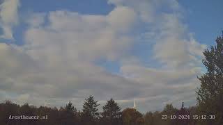 Timelapse weerstation Gasselternijveenschemond 27102024 [upl. by Sotos]