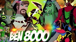 ESPECIAL Ben 8000 TODOS LOS ALIENS  BIOMNITRIX PARTE 8  rizegreymon22 FRIO10MIL [upl. by Aisinoid]