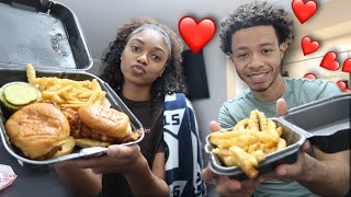 STORYTIME HOW WE MET❤️ MUKBANG [upl. by Aubrette]