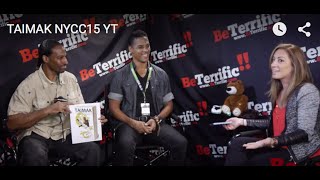 Interview with The Last Dragon star Taimak  NYCC2015 [upl. by Sivehc]