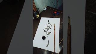 how to write Bismillah in Arabic Calligraphy ❤️ shorts calligraphy islamicarabiccalligraphy art [upl. by Isdnyl]