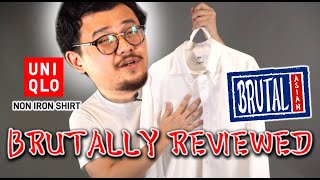 Asians brutal review on Uniqlos NonIron Shirt [upl. by Eltsyek]