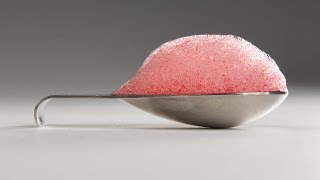 Molecular gastronomy  Beet foam Recipe [upl. by Wurster327]