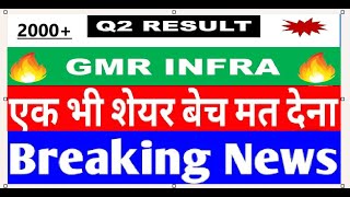 GMR Infra Q2 Results 2025  Gmr Infra Results Today  Gmr Airport Infra Share Latest News  Gmr [upl. by Eillor]