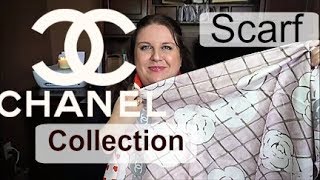 My Chanel Scarf Collection [upl. by Emmeline]