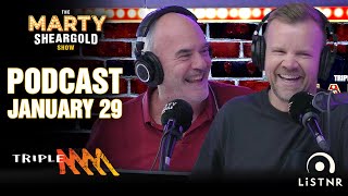 The Best Pies In Australia  Jan 29 Podcast  Marty Sheargold Show  Triple M [upl. by Hluchy]