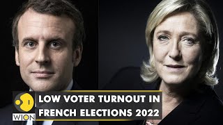 French Election 2022 Emmanuel Macron amp Marine Le Pen emerge as top candidates  WION [upl. by Akisey]