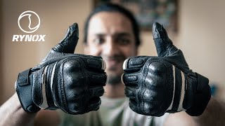 Best Budget Gloves For Motorcycle Touring  Rynox AIR GT Riding Gloves Review [upl. by Coe]