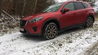 Can Mazda CX 5 4x4 do winter offroad drive on snow ice and mud [upl. by Lad]