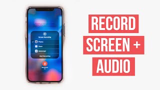 iPhone Screen Recorder With Audio No Extra App Required [upl. by Hekking]