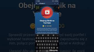 X Empire  CODE  How to connect the Telegram Wallet to X Empire and make a test transaction [upl. by Yvaht372]
