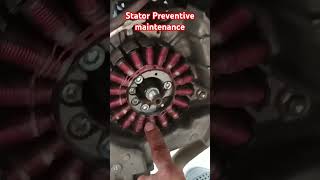 Nmax 155 Stator cleaning [upl. by Akin400]