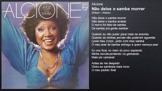 Alcione  Não deixe o samba morrer 1975 [upl. by Akerue]