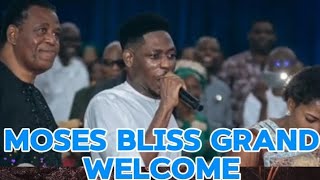 MOSES BLISS GRAND WELCOME AT AGAPE INTERNATIONAL CONVENTION [upl. by Julee]