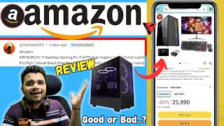 Pre Build Amazon Gaming PC Review  25k Gaming CPU is Good [upl. by Hanoj]