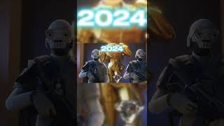 2024 vs 2020 FORTNITE [upl. by Yllek]