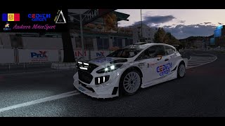 Brasov Rumanía onboard Fiesta WRC Shifter PushPull [upl. by Gladi]