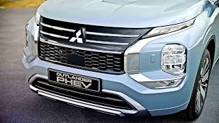 2025 Mitsubishi Outlander PHEV Range of up to 524 miles and new technologies [upl. by Scuram]