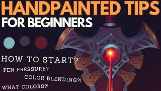 Handpainted Tips for Beginners [upl. by Anival]