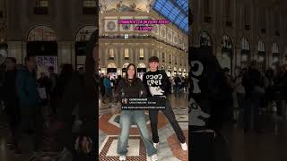 CARLA FAMULARI INSEGNA I TREND A GIOVANNI BELLUCCI A MILANO tiktok webboh neiperte couple perte [upl. by Lockwood]