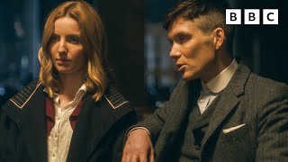 Tommy amp Graces first kiss  Peaky Blinders – BBC [upl. by Eisserc]