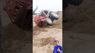 640 tractor overturned  short ytshort shortvideo [upl. by Ativel]