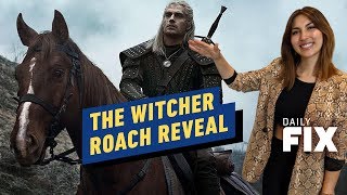 Henry Cavill Reveals Netflix’s The Witcher’s Roach  IGN Daily Fix [upl. by Raybourne]