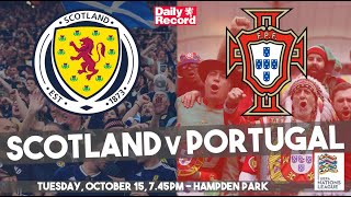 Scotland vs Portugal Live stream TV and kick off details for Nations League clash at Hampden Park [upl. by Haseefan]