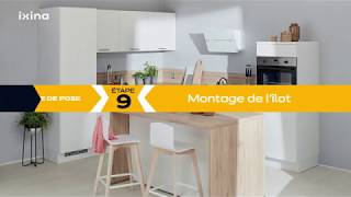 Comment installer un îlot central dans sa cuisine  Étape 9 [upl. by Norton]