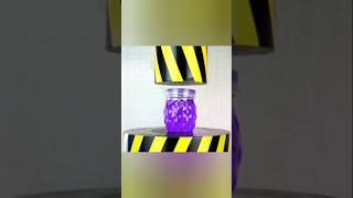 Hydraulic press vs plastic stuff 🤩 crushing hydraulicpress satisfying experiment toys shorts [upl. by Jarek]