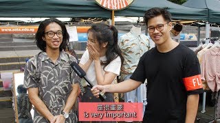 Can Singaporean Chinese Speak Chinese Prank [upl. by Acysej]