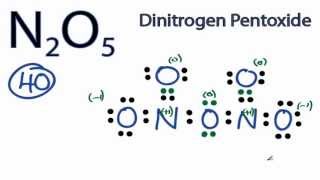 N2O5 Lewis Structure How to Draw the Lewis Structure for N2O5 [upl. by Aroda229]