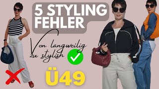 5 STYLING FEHLER und wie DU sie vermeidest I Ü49 Fashion I HampM Try On Haul I Kleidung I KatisWeltTV [upl. by Anastase]