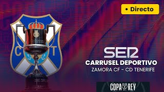 COPA DEL REY  ZAMORA CF  CD TENERIFE  En directo en Radio Club Tenerife [upl. by Nyliram]