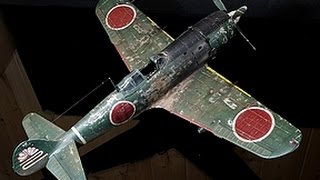 Ki84 Painting amp weathering techniques for japanese aircraft WWII Part 1 New in HD  subtitles [upl. by Newra]