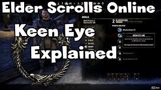 Elder Scrolls Online  Keen Eye Guide [upl. by Amil101]