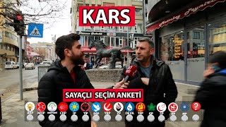 KARS SAYAÇLI SEÇİM ANKETİ 2024 Karsda Hangi Parti Önde [upl. by Ytsenoh]