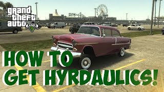 GTA 5 Online  quotHYDRAULICS ON CARSquot How to Get Hydraulic Cars Online GTA 5 Online Mods [upl. by Camroc]