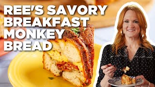 Ree Drummonds Savory Breakfast Monkey Bread  The Pioneer Woman  Food Network [upl. by Nace]