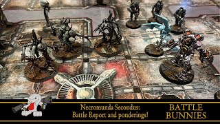 Necromunda Hive Secundus Battle Report and Ponderings [upl. by Casia604]