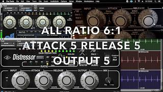 Empirical Labs Distressor Best Comparison Hardware VS Arousor VS UAD Software Which One You Like [upl. by Larrisa]