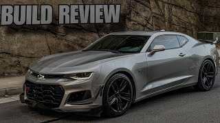 BUILD REVIEW ON MY 2018 CAMARO 1LT RS [upl. by Cicenia26]