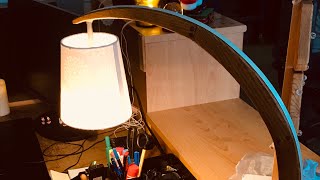 DIY Bogenlampe  Tischlampe [upl. by Meggy]