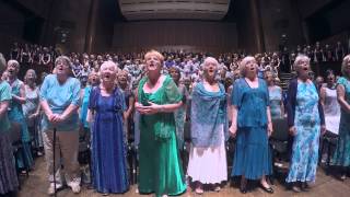 Let The River Run Gordano Gorgeous Chorus amp Gurt Lush Choir Colston Hall 4th July 2015 [upl. by Alika982]